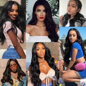 10A xblhair วิกผมดิบติดหนังกำพร้าวิกผมดิบแบบชาวเอเชียผมหยิกแบบชาวพม่าวิกผมลอนสไตล์หน้าผาก - Product Image 5