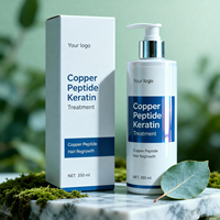En stock, lot en gros, traitement capillaire professionnel premium à base de kératine et de peptides, naturel, doux, efficace, avancé, pour la croissance des cheveux