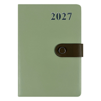 Carnet de notes personnalisé en cuir avec reliure spirale A5, journal de bureau professionnel, cadeau promotionnel