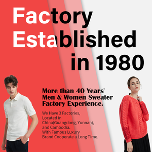 سترة محبوكة كلاسيكية بتصميم كابل للرجال والنساء، ملابس الشارع المخصصة بكميات صغيرة، تصنيع ملابس محبوكة للرجال - Product Image 4