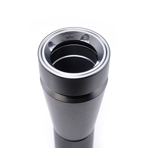 Carcasa de Aluminio para <span class=keywords><strong>Linterna</strong></span>, Mecanizada por CNC, con Empuñadura Moleteada y Tratamiento de Superficie Anodizado, para Linternas de Exterior - Product Image 2