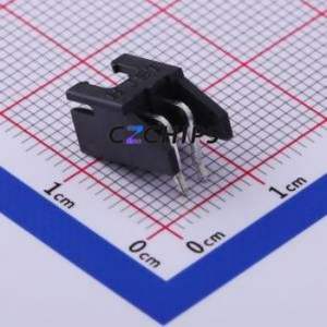 S2B-XH-A-BK(LF)(SN) Wire-to-Board Pin Header Bent Lead Through Hole,P=2.5mm Connector 1x2P 2.5mm Right Angle Insert XH - Product Image 2