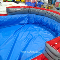 Toboggan aquatique gonflable, château gonflable géant avec piscine pour la location événementielle, personnalisable/OEM