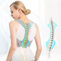 Dropshipping Hommes Réglable Orthopédique Épaules Dos Soutien Orthèse Posture Correcteur pour Femmes