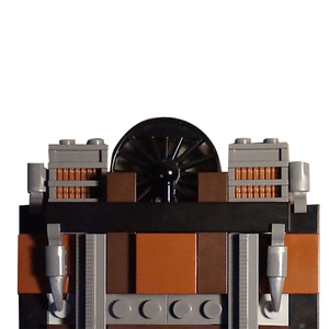 Funbuild Đức tàu hơi nước MOC-82798 10277 Cá Sấu Đầu máy thay thế xây dựng khối xây dựng thiết lập Kid câu đố đồ chơi - Product Image 5