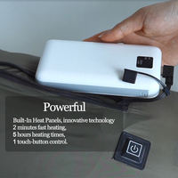 5V Outdoor USB Schnellheizung 3 Heizstufen Akku Wiederaufladbare Elektrische Heizdecke für Auto Zuhause Büro