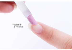 Brosse à ongles avec manche en plastique amovible, outil de nettoyage et de ponçage pour manucure et pédicure, élimination des peaux mortes - Product Image 4