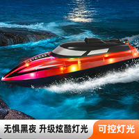 Bateau télécommandé RC haute vitesse, étanche, électrique, 20 km/h, jouet durable pour enfants, vente en gros, étanche