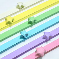 Bandes de papier origami étoiles circulaires, 600 feuilles, double face, 6 motifs, papier pliable DIY, vente en gros pour l'artisanat des enfants