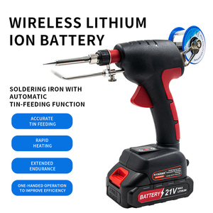 <span class=keywords><strong>Pistola</strong></span> <span class=keywords><strong>de</strong></span> Soldadura Automática <span class=keywords><strong>con</strong></span> Alimentación <span class=keywords><strong>de</strong></span> <span class=keywords><strong>Estaño</strong></span>, Batería <span class=keywords><strong>de</strong></span> 1500 mAh, Diseño <span class=keywords><strong>de</strong></span> Empuñadura <span class=keywords><strong>de</strong></span> <span class=keywords><strong>Pistola</strong></span>, Sistema <span class=keywords><strong>de</strong></span> Calentamiento Dual para una Soldadura Eficiente - Product Image 2