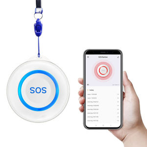 Originale fabbrica Tuya App allarme personale pulsante antipanico di emergenza Smart Home WiFi Bluetooth - Product Image 1