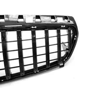 กระจังหน้าทรง GTR สำหรับรถเมอร์เซเดสเบนซ์ A-Class W176 A180 A200 A250 A45 ปี 2013 2014 2015 อุปกรณ์ตกแต่งกันชนหน้า - Product Image 5