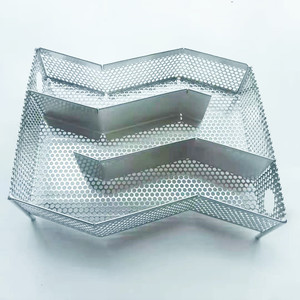 Lạnh Máy phát điện khói BBQ vuông thép không gỉ 304 đen nhỏ nướng dây lưới - Product Image 4