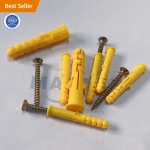 MALAXY Wall Plug/plastic Anchor Bolt/nylon Hammer Fixing Anchor Plug Anchor Plastic Nylon Expansion S