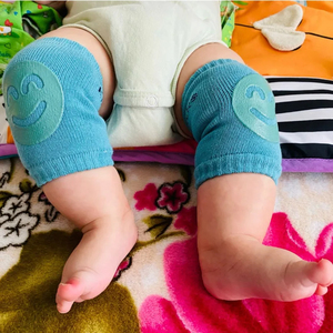 Almohadillas para Rodillas de Bebés y Niños Pequeños, Diseño de Cara Sonriente, Venta al Por Mayor - Product Image 4