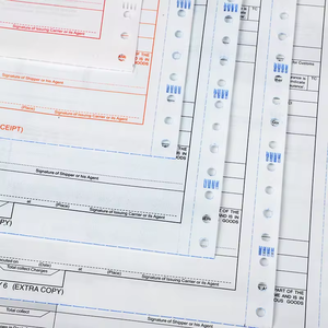 Nhà máy tùy chỉnh carbonless bản sao giấy của <span class=keywords><strong>SF</strong></span> 4 cái Express <span class=keywords><strong>Air</strong></span> vận đơn in ấn Scan Mã Vạch hóa đơn hình thức - Product Image 4