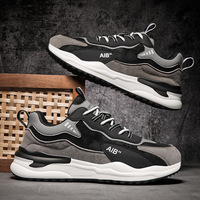 Sneakers pour hommes de haute qualité personnalisées, sneakers décontractées à semelle épaisse populaires pour hommes