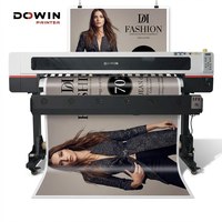 Impresora de Inyección de Tinta de Formato Grande de 1.6m/1.8m, Plotter con Cabezal Único I3200, Máquina Digital para Impresión de Vinilos y Pancartas en Exteriores