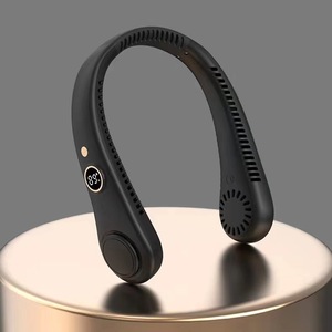 Ventilador de cuello sin aspas DFR8, portátil, recargable, <span class=keywords><strong>manos</strong></span> libres, seguro para el cabello, ventilador de refrigeración personal para deportes, viajes al aire libre, uso sin esfuerzo - Product Image 2