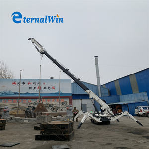 رافعة مجنزرة عنكبوتية <span class=keywords><strong>3</strong></span> طن مع ذراع ذبابة تلسكوبية هيدروليكية - Product Image 3