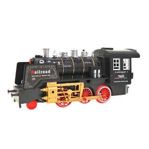 Juguete de simulación de vapor eléctrico para niños, tren pequeño supergrande con Control remoto, puede fumar, Riel de alta velocidad - Product Image 6