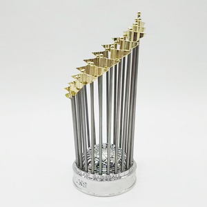 Trofeo de Aleación de 12 cm Copa de Campeonato de la Liga de Béisbol de Todos los Años Recuerdo de Juegos Deportivos Artesanía para Fanáticos del Deporte - Product Image 4