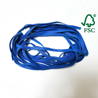 Ruban en papier tricoté multicolore 100 % recyclable du fabricant, largeur de 3 à 30 mm, pour la décoration de sacs, boîtes et poignées de cadeaux