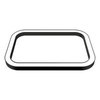 Profilés en aluminium extrudé incurvés et pliables ultra minces Canaux en aluminium LED avec diffuseurs en PC