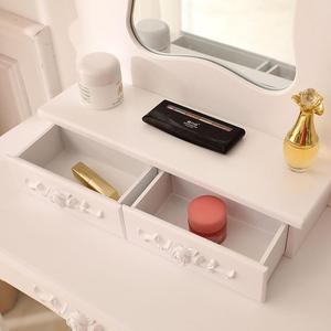 Nordico design semplice moderno trucco professionale tavolo vanità principessa toletta per uso camera da letto - Product Image 3
