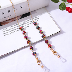 L. R.Gem Chaîne perlée pour <span class=keywords><strong>lunettes</strong></span> de soleil, support élégant à la mode, pour femmes, chaîne perlée - Product Image 5