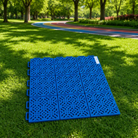 Dalles de sol emboîtables en PP de 12''x12'' pour terrains de sport