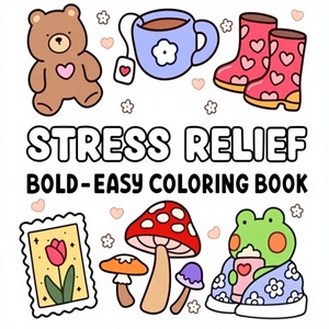 Libro da Colorare Personalizzato all'Ingrosso con Copertina Goffrata per Bambini e Adulti, 40 Pagine, Rilegatura Perfetta, Libro da Disegno Carino e Accogliente - Product Image 4