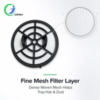 Kit Filter HEPA untuk Penyedot Debu Tanpa Kantong Seri 1000 Kompatibel Dengan XB1042/10 Suku Cadang Peralatan Grosir