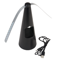 Ventilateur électrique anti-mouches pour l'extérieur et l'intérieur, alimenté par USB ou batterie