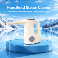 Nettoyeur vapeur électrique haute pression portable avec une puissance de 1200 W et un réservoir de 360 ml, multifonctionnel, portable, pour la maison et la voiture
