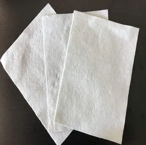 100g-1200g cheap short fiber needle-punched non woven geotextile with high strength