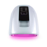 Lampe UV LED portable rechargeable haute puissance 90W pour manucure, séchoir à ongles en métal et plastique, design professionnel pour salon et usage domestique