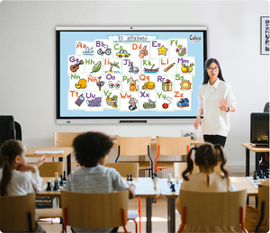 65-Inch <b>Interactive</b> Smart <b>Board</b> for Education 4K 20-Point Touch Screen Dual OS 32GB Storage 20W*2 Speakers Split Screen - Product Image 4