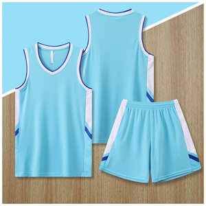 Ensemble de sport d'été respirant avec maillot de <span class=keywords><strong>basket</strong></span> sans manches et short, taille XL, techniques d'impression personnalisées - Product Image 5