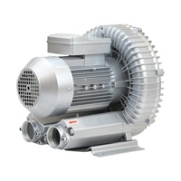530m3/h Haute Pression air Anneau Ventilateur Turbine Vent Alternative Turbine Vortex Pompe pour Cnc Routeur/Industrie du bois