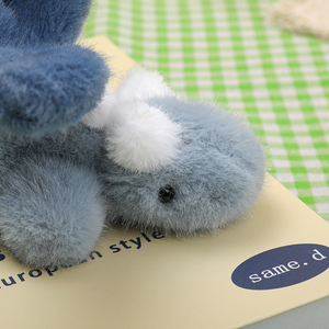 Adorable Llavero de Peluche de Dinosaurio Acostado con Diseño de Dragón Celestial Colorido, Mini Juguete de Peluche para Colgar en la Bolsa, Regalo Kawaii para Niños - Product Image 4