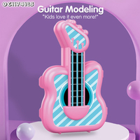 Ensemble de jeu interactif pour fête, clavier, support, instruments de musique, jouets sensoriels pour jeu d'imitation, unisexe, pour la maternelle, avec accessoires