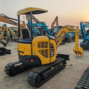 Excavadoras Usadas Komatsu PC30 de 3 Toneladas, PC25, PC35 en Venta, Equipo de Construcción Compacto y Eficiente de Buen Rendimiento - Product Image 2