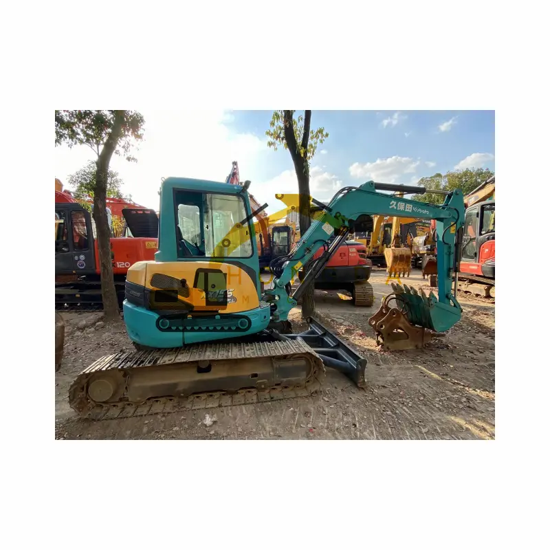 The top quality KX155 machine price 3.5 ton trailer mini excavator for Kubota sale