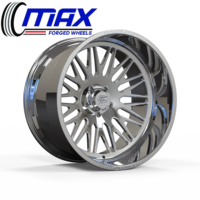 Jantes forgées MAX 20x12 6x5.5 20x12 22x12 24x12, jantes forgées sur mesure pour camionnettes Ram 1500 et Chevy Silverado 1500