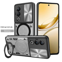 Coques de téléphone hybrides en TPU et PC à motif CD magnétique puissant Lichicase pour Itel City 200 A100C, coque antichoc