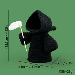 Muñeco de Peluche Tejido Adorable en Oferta, Adorno Creativo para Escritorio, Idea de Regalo Encantadora - Product Image 1