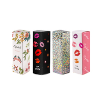 Logo en papier personnalisé avec Logo, boite à cosmétiques, Tube à lèvres, emballage