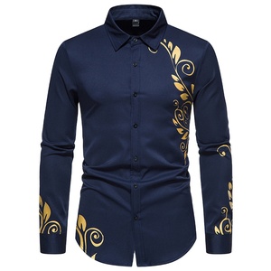 black and gold mens dress shirt Dolce and Gabbana Dress Shirt main image 0