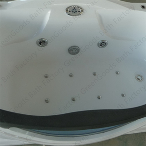 อ่างอาบน้ำนวดด้วยระบบไฮโดรซาวน่าพร้อมกระจกนิรภัยใสสำหรับ 2 ท่าน - Product Image 3